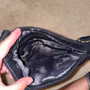 Thirty one purse black fabric